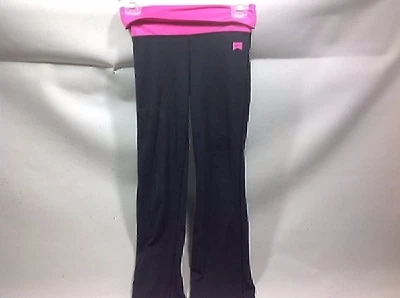 Pantalón de Yoga Nike Cintura Plegable M Negro/Rosa Caliente Diseñado para Atlista de Clase Mundial Foto 1 de 4