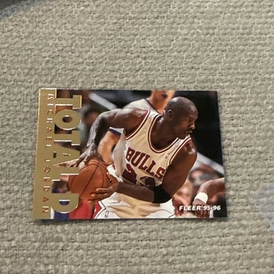 Michael Jordan 1995 Fleer Total D #3 Foto 1 de 2
