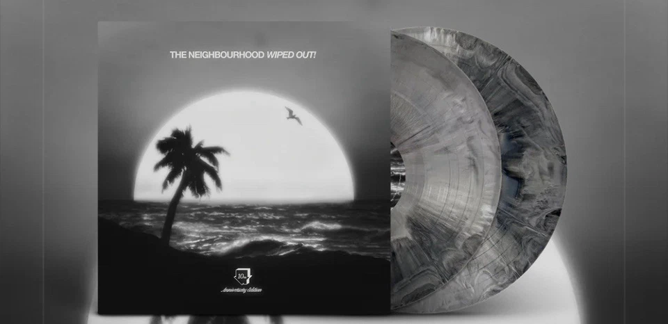 The Neighborhood Wiped Out!' 10th Anniversary 2xLP - Silver Marble Vinyl Presale - Image 1 of 1