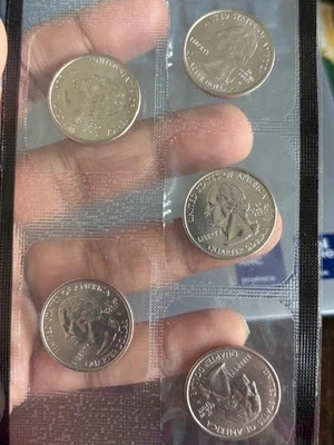 2003 D State Quarter Set - Unopened Original Mint Cellophane Pack - Image 1 of 4