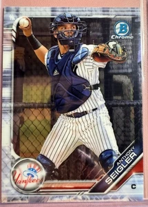#BCP-46 Anthony Seigler sports Bowman 2019 Bowman New York Yankees - Picture 1 of 2
