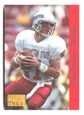 1993 Pro Line Live #174 Drew Bledsoe - Image 1 of 2