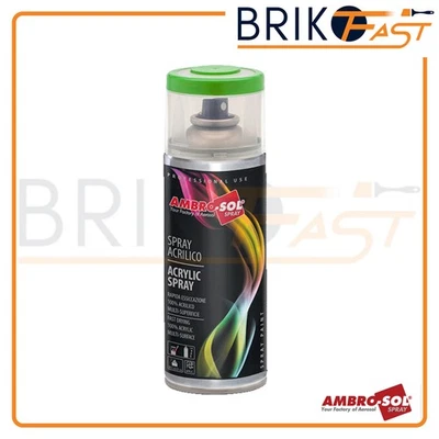 AMBROSOL AMBRO-SOL Vernice Spray Acrilico Pittura Multiuso 400ml per Legno e Metallo
