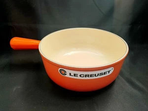 Le Creuset Caquelon Fonduetopf 22cm Vintage - Bild 1 von 4