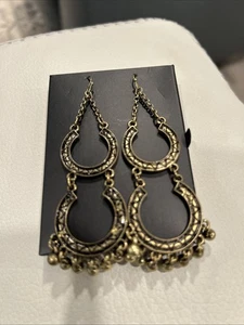 Avon Two Tier Chandelier Earrings Never Worn - Picture 1 of 4