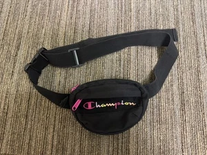 Champion Women Small Waist Fanny Pack Belt Bag 2 Zip Pockets Travel - Picture 1 of 3