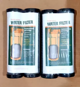 Plymouth Supreme C1 Carbon Water Filter 5 Micron Cartridge, 10" x 2.5 (4 PK)#471 - Picture 1 of 1