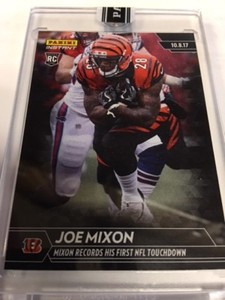 2017 Panini Instant BLACK # 51 Joe Mixon Cincinnati Bengals RC Rookie 1 OF 1 