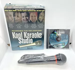 Kool Karaoke Studio Recordable Fun CD-ROM With Microphone - Picture 1 of 5