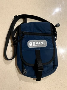 A Bathing Ape - blue BAPE Mini Shoulder Bag - Picture 1 of 3