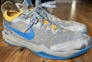 Nike Zoom Crusader Men Sneaker US 12.5 EU 47 Gray blue yellow Hoopfest 1990 Rare - Picture 1 of 8