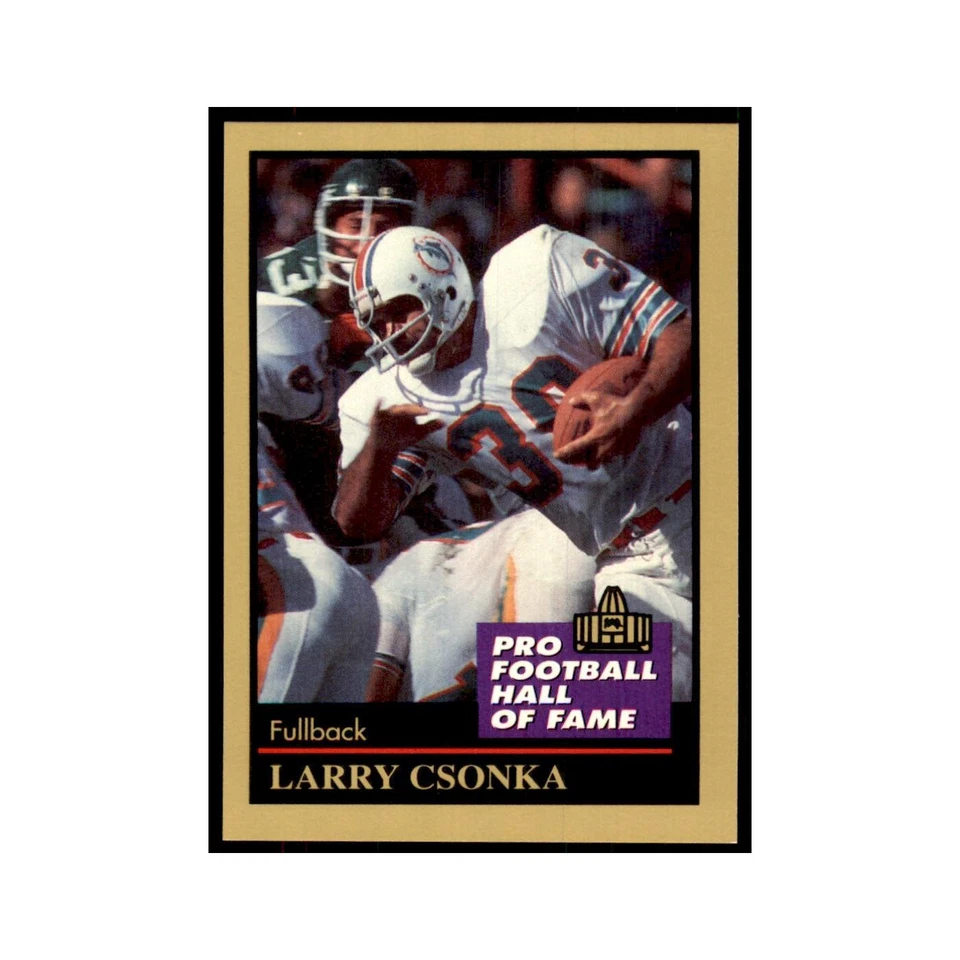1991 ENOR Corp Larry Csonka Football Cards #31 - Image 1 of 3