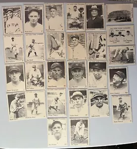 1975 TCMA 1927 Yankees Karten Lot 27 Karten, Lazzeri, Huggins, Ruppert. - Bild 1 von 1