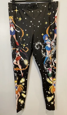 BlackMilk Sailor Moon Guardians Powers High Waisted Matte Finish Leggings XL - Image 1 of 4