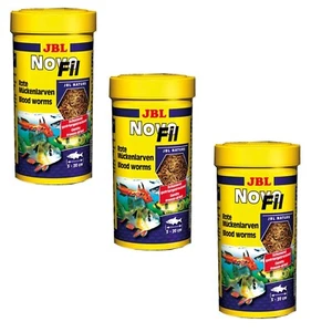 JBL 3x100ml NovoFil Rote Mückenlarve Ergänzungsfutter für Aquarienfische MHD5.25 - Bild 1 von 2