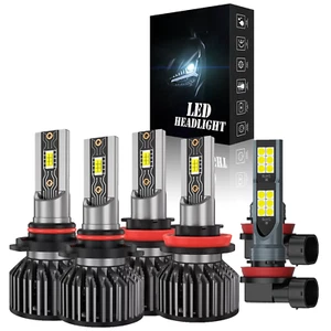 For Honda Accord 2008-2015 Combo LED Headlight High+Low + Fog light bulbs Kit - Bild 1 von 14