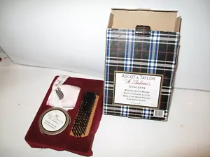 Ascot & Taylor Old Course St Andrews Golf Shoe Care Kit. Polish, Brush, Buffer - Picture 1 of 4