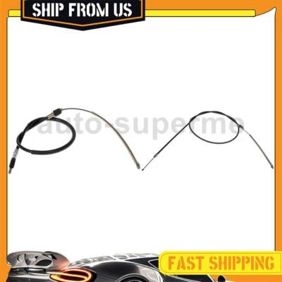 Juego de cables de freno de estacionamiento traseros 2x para Dodge W350 5,9 L 1989-1993 Foto 1 de 4