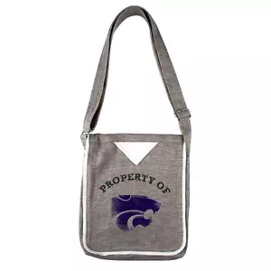 Felpa con cappuccio Kansas State Wildcats NCAA tracolla borsa a mano logo squadra - Foto 1 di 1