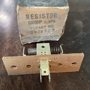 NOS GM Aire Acondicionado Aire Acondicionado Soplador de Calor Motor Resistencia 38299923 - Imagen 1 de 4