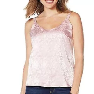 Colleen Lopez Embossed Tank w/Scalloped Neckline L - Picture 1 of 3