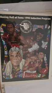 IBHOF 1998 PROGRAM FRONT SIGNED BUDDY MCGIRT - BASILIO - GERRY COONEY & COA - Picture 1 of 1