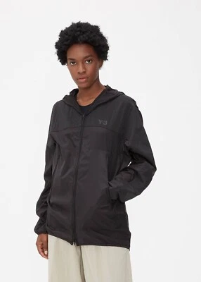 Y-3 Yohji Yamamoto Adizero Packable Women’s Black Jacket Size Large NWT Foto 1 de 4