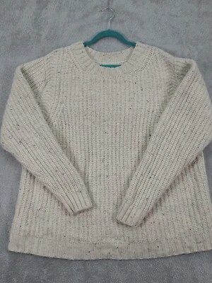 Мужской пуловер REI Cooperative XL Wallace Lake вязаный свитер кремовая шерстяная смесь - Изображение 1 из 4