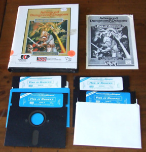 Advanced D&D Pool Of Radiance game program by SSL for Commodore 64 C64