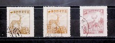 Korea 1954-56 3 Used 3 Values A21P59F7528
