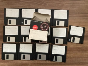 Vintage GIDANA A/S Floppy Disks WP6.0 Windows - Untested Collection of 13 Disks - Picture 1 of 9