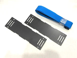 1/5 TRAXXAS XRT 8s Carbon Fiber BATTERY TRAYS Blue - Picture 1 of 5