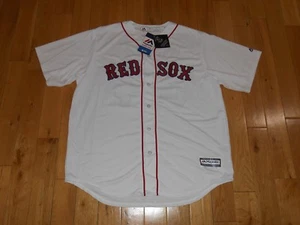 NWT Majestic Cool Base J.D MARTINEZ White BOSTON RED SOX Mens MLB Team Jersey XL - Picture 1 of 9