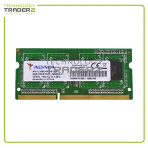 LOT OF 2 687515-B66 HP 4GB PC3L-12800S DDR3-1600MHz Non-ECC Memory AM1L16BC4R1 - Picture 1 of 2