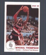 MYCHAL THOMPSON STAR CARD #109 Father Dad of Klay