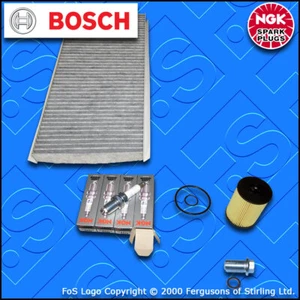 SERVICE KIT für MERCEDES W169 A200 TURBO ÖL INNENRAUMFILTER STOPFEN (2005-2012) - Bild 1 von 6