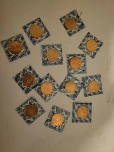 1970 husky oil 13 coin set - Picture 1 of 1