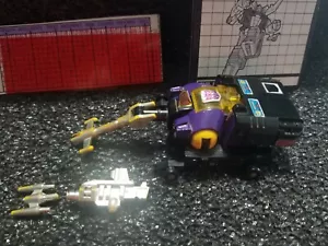 1985 Hasbro G1 Transformer Bombshell Fig, Shrapnel Instructions, cutout info - Picture 1 of 9