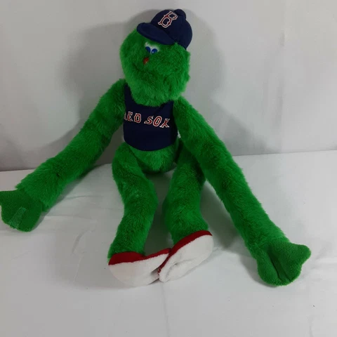 MLB Boston Red Sox Wally The Big Green Monster Mascot Hanging Plush Doll 16" Cover