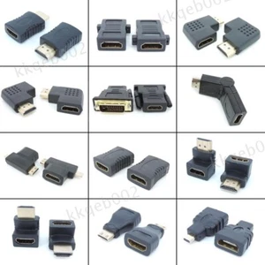 1pcs HDMI-Compatible Adapter Male to Female Converter Mini Micro HDTV Extender - Picture 1 of 18