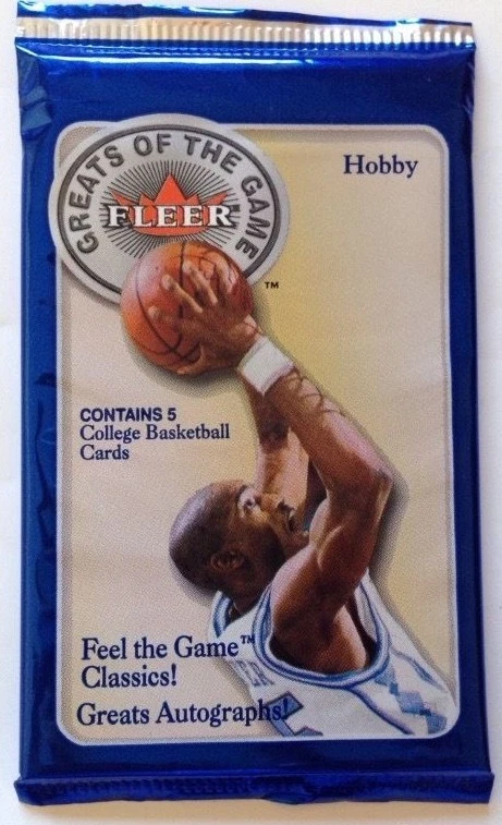 2001 Fleer Greats of Game HOBBY Pack Look4 Mike Krzyzewski Mikan Bird AUTO - Image 1 of 4