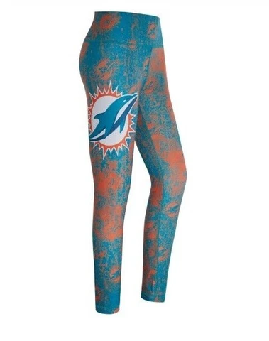 New Miami Dolphins Official NFL Women's Taffy Leggings by Concepts Sport Cover