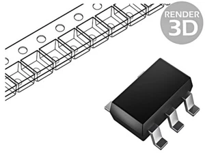 SC189ASKTRT PMIC DC/DC Wandler UBtrieb: 2,9-5,5V UAusg: 1V SOT23-5 buck SEMTE - Bild 1 von 1