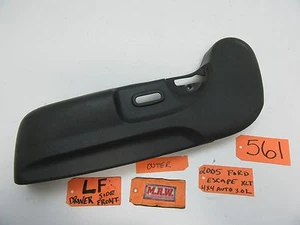 ESCAPE LEFT FRONT SIDE SEAT TRIM PANEL SWITCH COVER DARK GREY DRIVER LF LH L - Picture 1 of 4