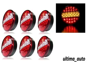 3 PAIA LUCI POSTERIORI LED 24V INDICATORE STOP CODA PER DAF SCANIA VOLVO 3 FUNZIONE - Foto 1 di 8