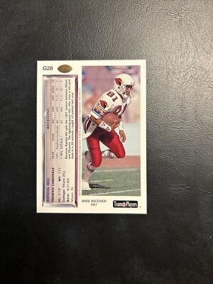 Cnp 1994 Score #G 28 Randal Hill St. Louis Cardinals, 1992 Upper Deck Gold - Image 1 of 2