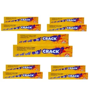 Go Creack Cream Anti Creack Anti Spot Foot Care Herbal Ayurvedic pack-5 - Picture 1 of 3