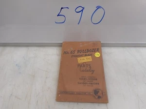 CATERPILLAR TEILEKATALOG NR 62 PLANIERRAUPE GERADE KLINGE MASTER COPY 1C501 - Bild 1 von 4