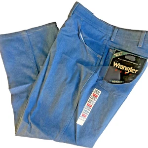 Wrangler Hero Flex Fit Waist Stretch Blue Jeans Men's Size 42x30 - Picture 1 of 7