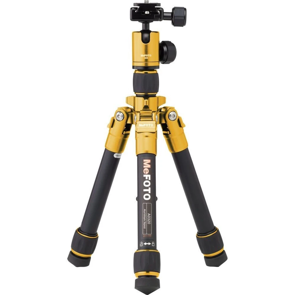 MeFOTO DayTrip Compact Tripod With Ball Head - Yellow - Image 1 of 1